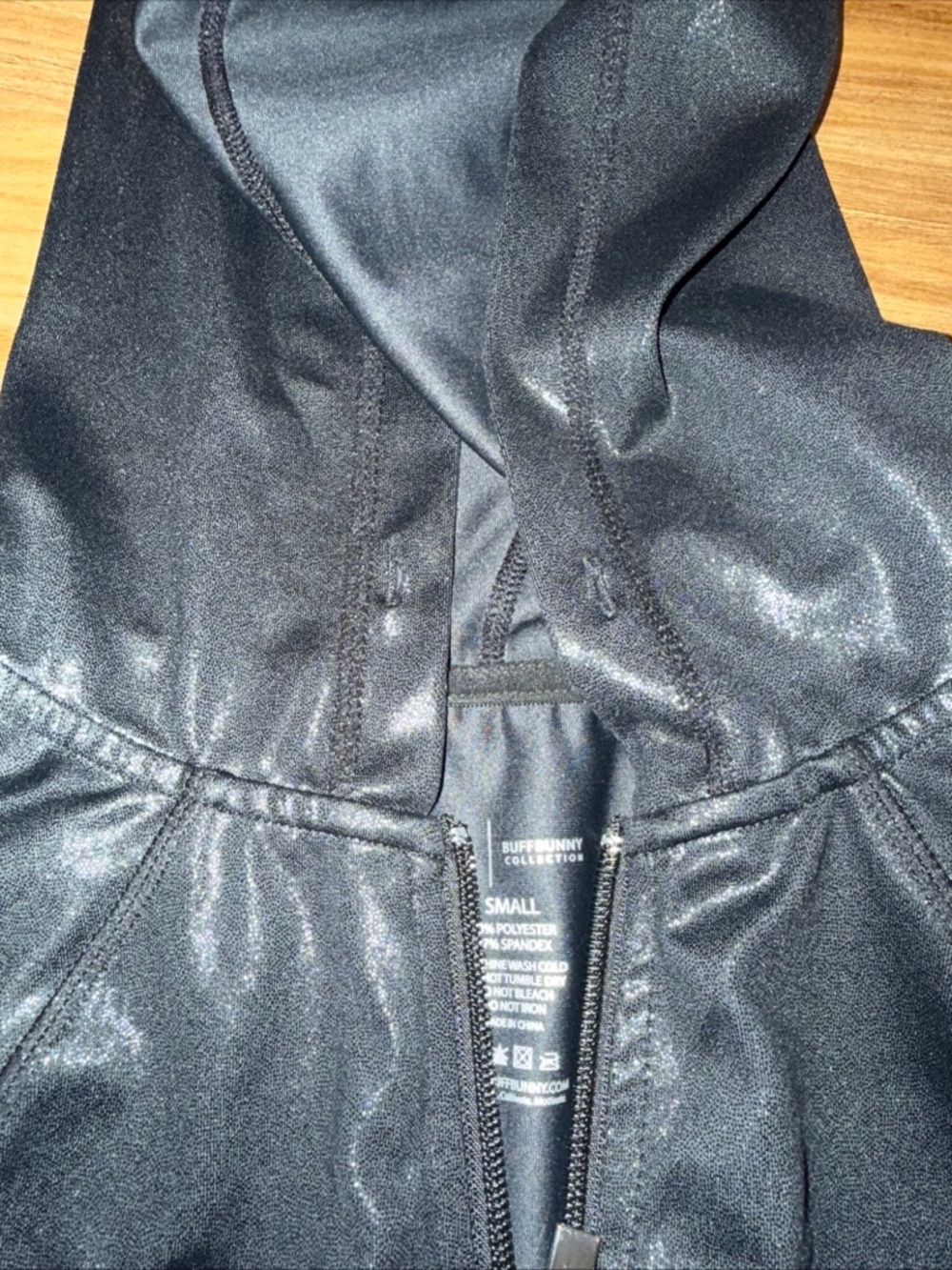 Buff Bunny Northern Lights Black Jacket Size Small - Picture 5 of 5
